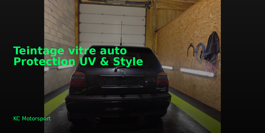 Teintage vitre auto — Protection UV, style, intimité | Guide complet pour rallye
